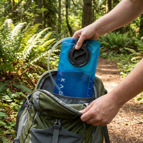 KADVA Flowbie ClickFit 3 l kék kulacs