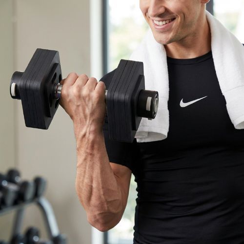 Állítható súlyzó XTREXO 15 kg black