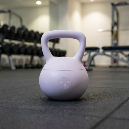 Puha kettlebell XTREXO 10 kg purple