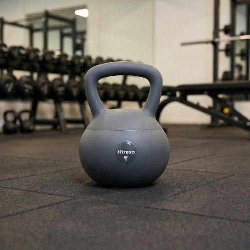 Kettlebell SOFT XTREXO 12 kg szürke