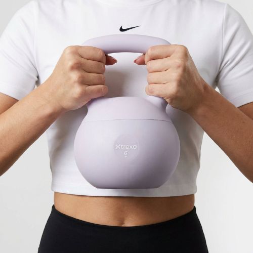 Kettlebell SOFT XTREXO 6 kg lila