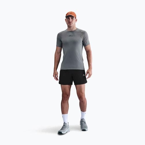 Férfi edzőpóló Nike Pro Training Dri-Fit smoke grey/black