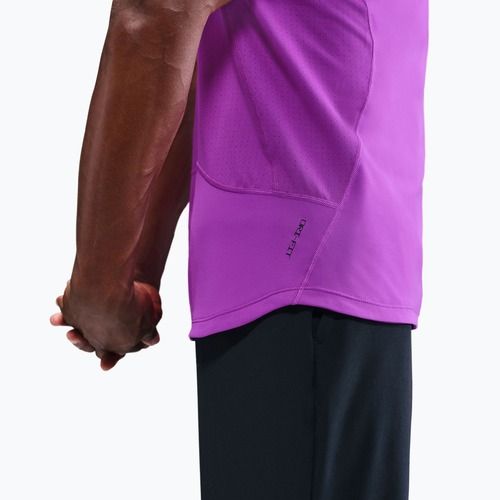 Férfi edzőpóló Nike Pro Training Dri-Fit vivid purple/black