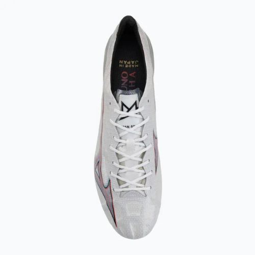 Férfi futballcipő Mizuno Alpha JP white/ignition red/801 c
