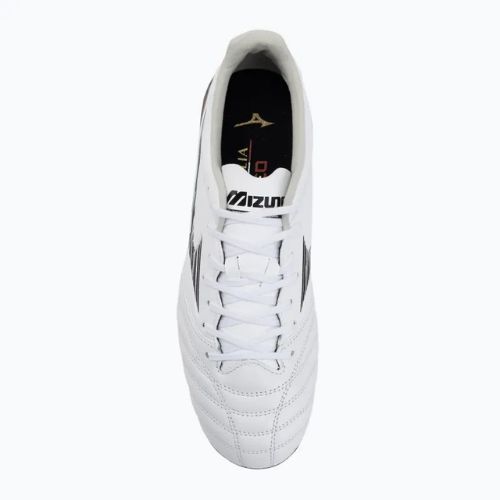 Férfi focicipő Mizuno Morelia Neo IV Pro MD white/black/chinese red