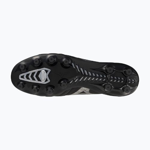 Férfi futballcipő Mizuno Morelia Neo IV β Elite FG black/galaxy silver/black