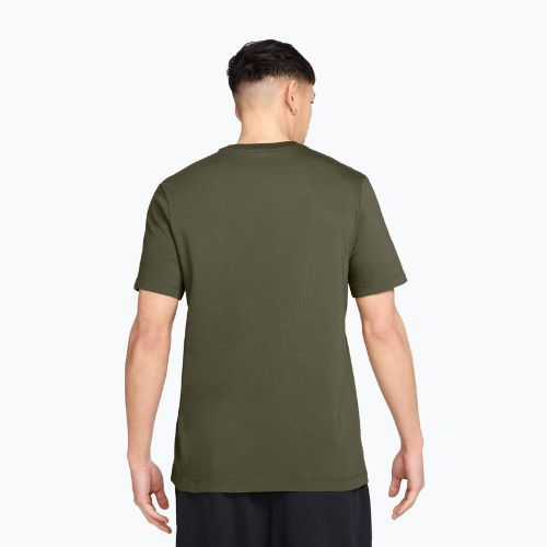 Nike Sportswear Club férfi póló medium olive/parachute beige
