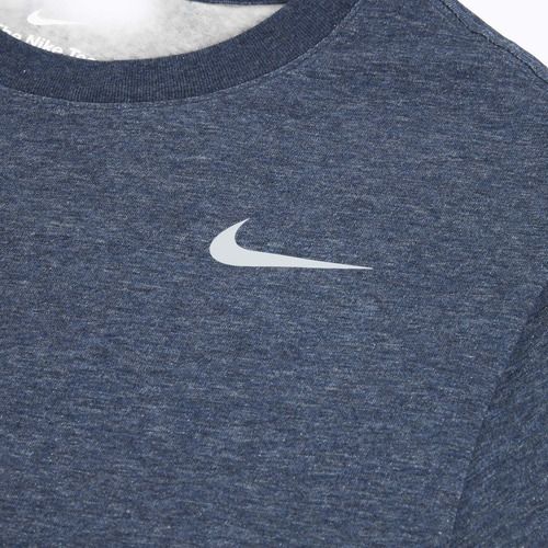 Férfi póló Nike Dri-Fit smokey obsidian heather/matte silver