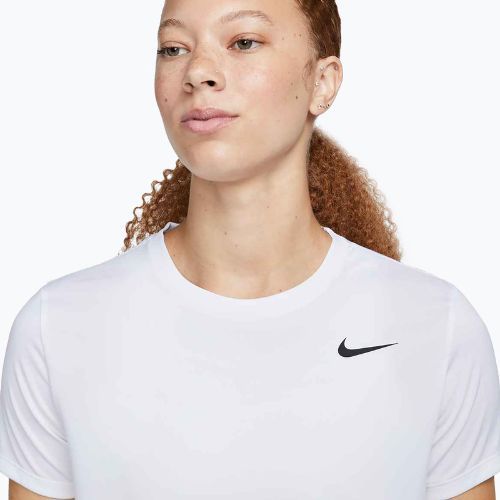 Női edzőpóló Nike Dri-Fit white/black