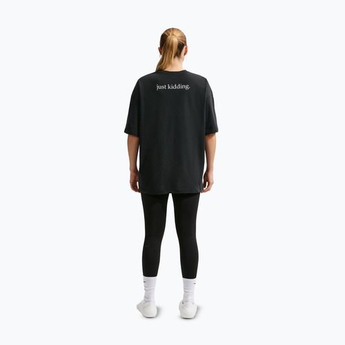 Női póló Nike Dri-Fit black/white/white