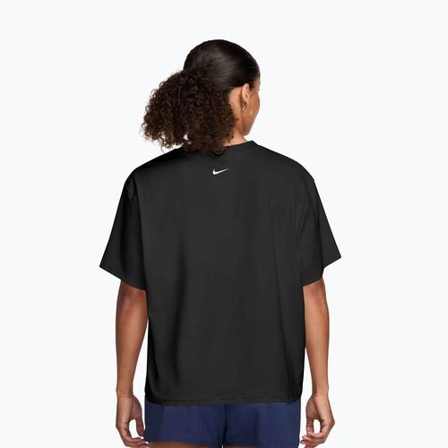 Női edzőpóló Nike Pro Dri-Fit Loose black/white