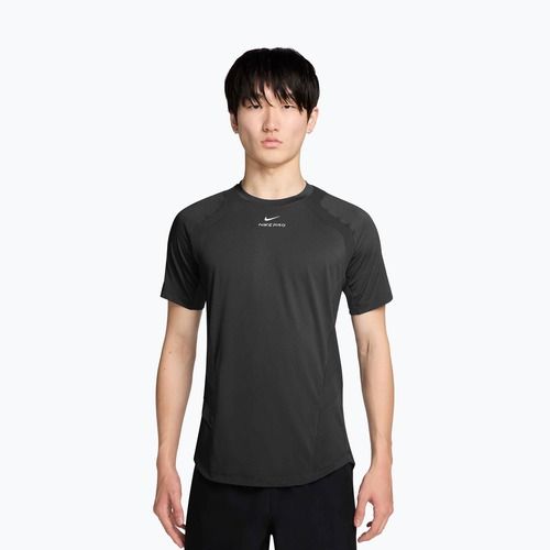 Férfi edzőpóló Nike Pro Training Dri-Fit black/black/white