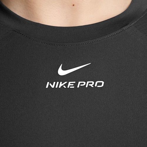 Férfi edzőpóló Nike Pro Training Dri-Fit black/black/white