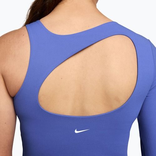 Női edzőpóló Nike Zenvy Dri-Fit One Sleeve Top sapphire/white/white