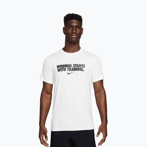 Férfi póló Nike Dri-Fit Winning white/black