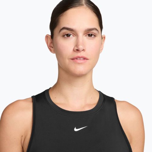 Női edzőpóló Nike One Classic Dri-Fit black/white