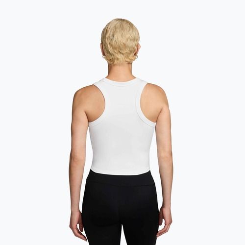 Női trikó Nike One Fitted Dri-Fit Cropped Tank Thunder White/Black