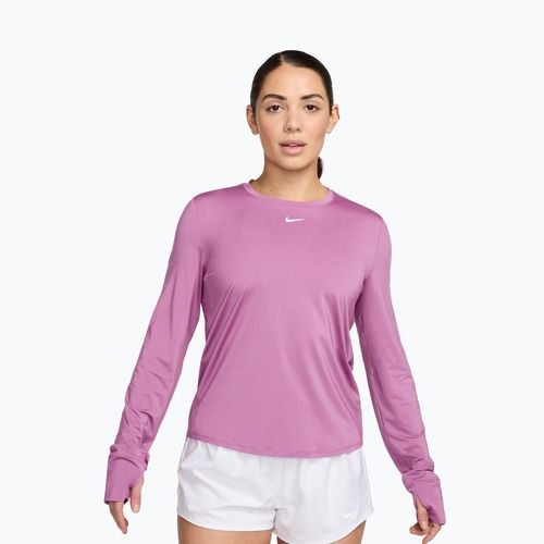Longsleeve edzőfelső Nike One Classic Dri-Fit light magenta/white