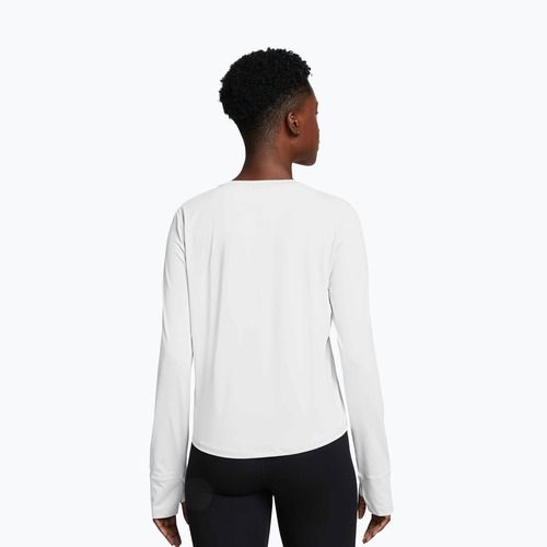 Hosszú ujjú edzőpóló Nike One Classic Dri-Fit white/black