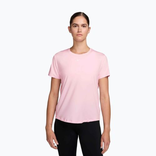 Női póló Nike One Classic Dri-Fit pink foam/white