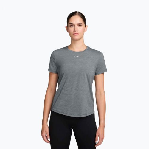 Női póló Nike One Classic Dri-Fit smoke grey/heather/white