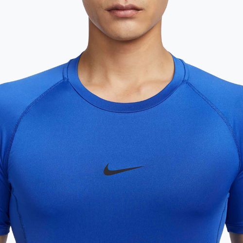 Férfi edzőpóló Nike Pro Dri-Fit Tight Fitness game royal/black