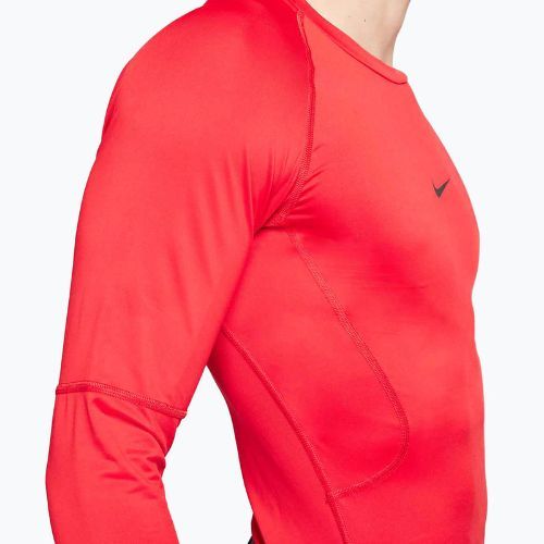 Férfi hosszú ujjú edzőfelső Nike Pro Dri-Fit Tight Fitness university red/black