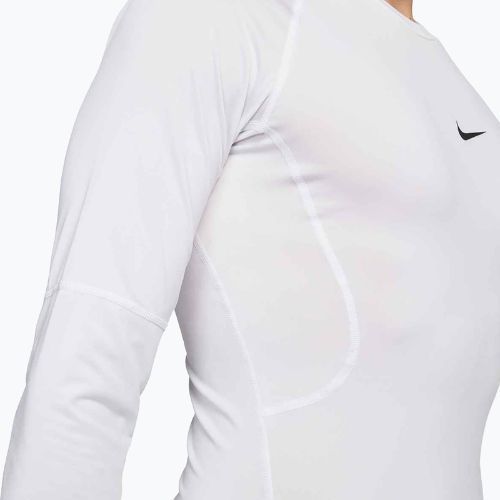 Férfi hosszú ujjú edzőfelső Nike Pro Dri-Fit Tight Fitness white/black