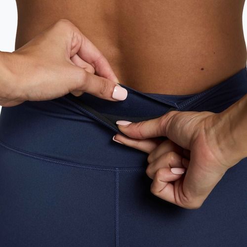 Női rövidnadrág Nike One High-Waisted Biker 8" midnight navy/white