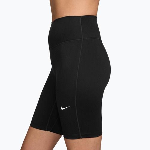 Női rövidnadrág Nike One High-Waisted Biker 8" black/white