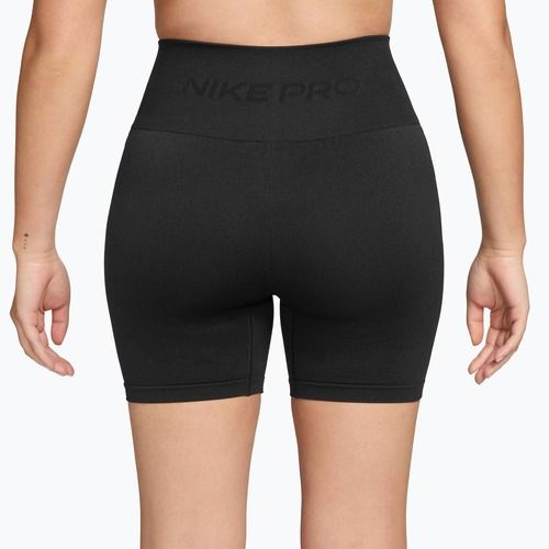 Női rövidnadrág Nike Pro Seamless High-Waisted Biker 5" black