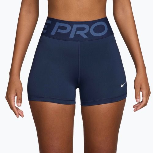 Női rövidnadrág Nike Pro Sculpt High Waisted 3" Biker midnight navy/white
