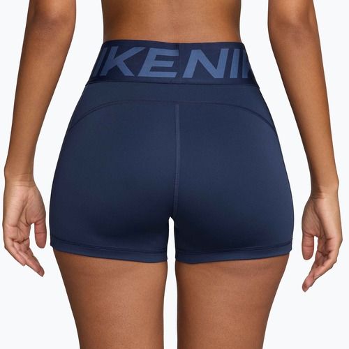 Női rövidnadrág Nike Pro Sculpt High Waisted 3" Biker midnight navy/white