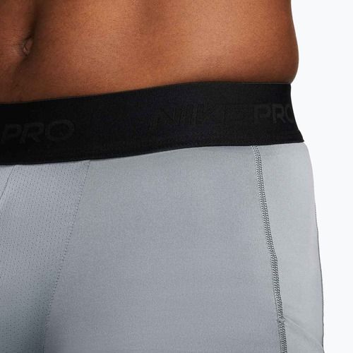 Férfi edző rövidnadrág Nike Pro Dri-Fit Fitness Long smoke grey/black