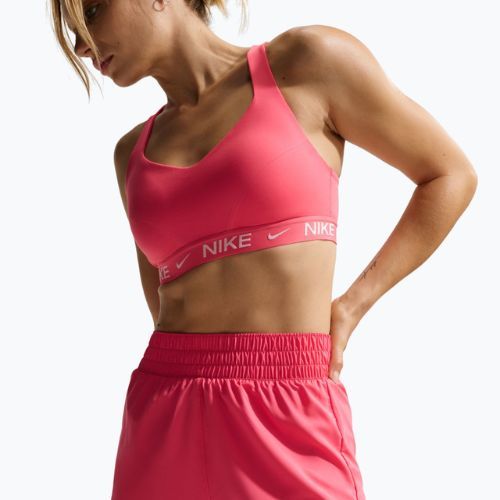 Női rövidnadrág Nike One Dri-Fit High-Waisted 3" 2In1 sea coral/white