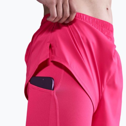 Női rövidnadrág Nike One Dri-Fit High-Waisted 3" 2In1 rush pink
