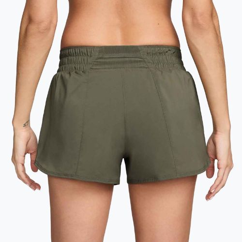 Női rövidnadrág Nike One Dri-Fit 3" medium olive