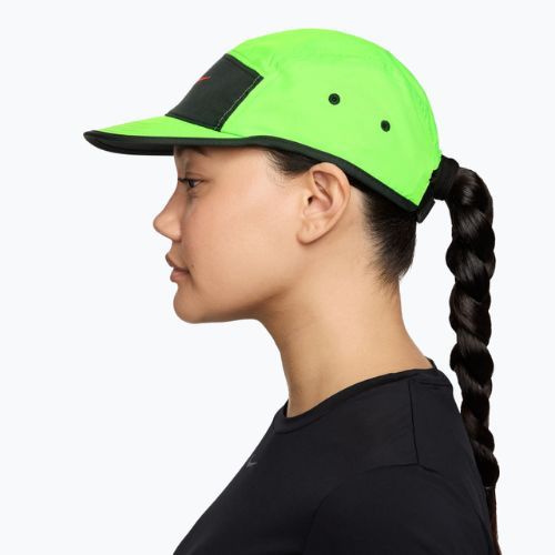 Baseballsapka Nike Dri-Fit Fly electric green/black spruce/hot lava