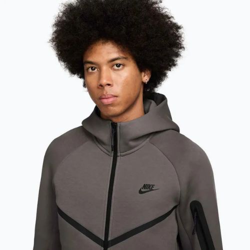 Férfi szélkabát Nike Tech Windrunner Full Zip cave stone/black