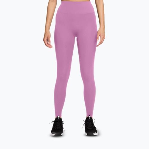 Női Nike Zenvy High-Waisted 7/8 leggings light magenta/white