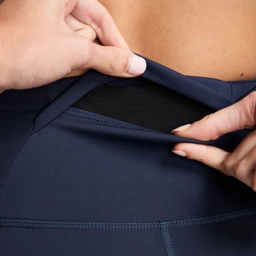 Női futóleggings Nike Tempo High-Waisted 7/8 midnight navy