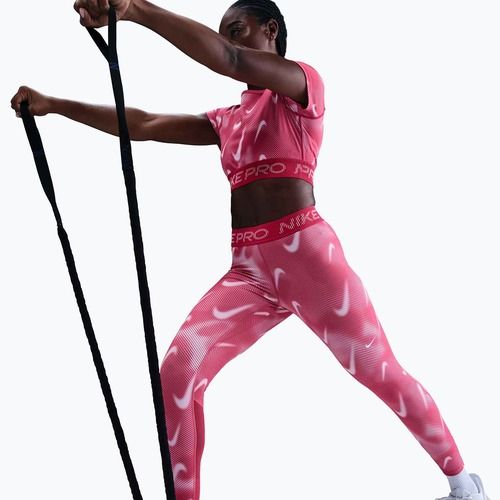 Női edzőleggings Nike Pro Mid-Rise 7/8 rush pink/pink foam/white