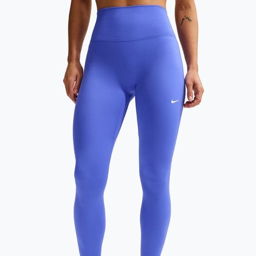 Női leggings Nike One Seamless Front High-Waisted sapphire/white