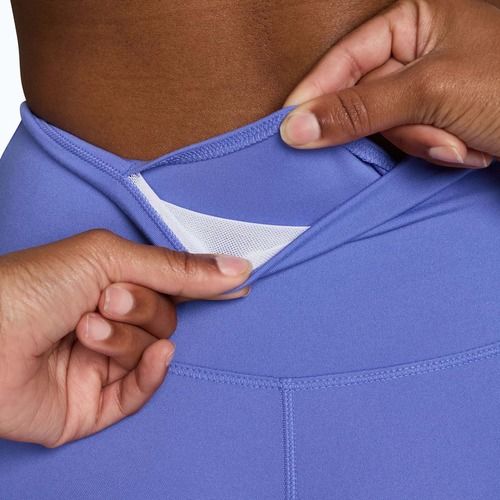 Női leggings Nike One Seamless Front High-Waisted sapphire/white