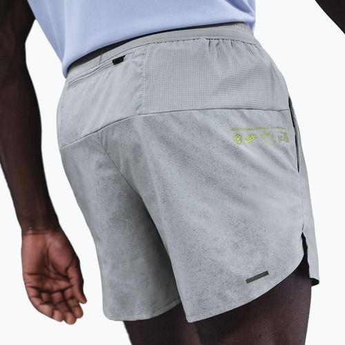 Férfi futóshort Nike Stride Brief-Lined 5" light smoke grey