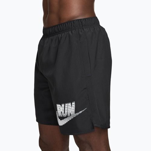 Férfi rövidnadrág Nike Challenger Dri-Fit Brief-Lined 7" black/white