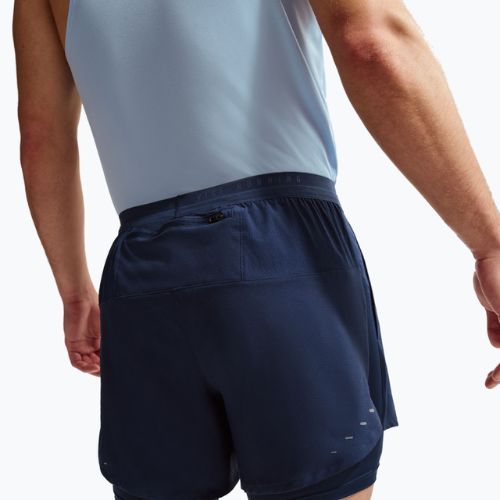 Férfi futóshort Nike Stride Dri-Fit Hybrid 5" midnight navy