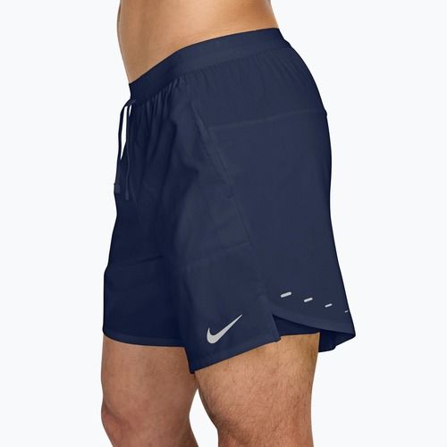 Férfi futónadrág Nike Stride Dri-Fit 2in1 7" midnight navy