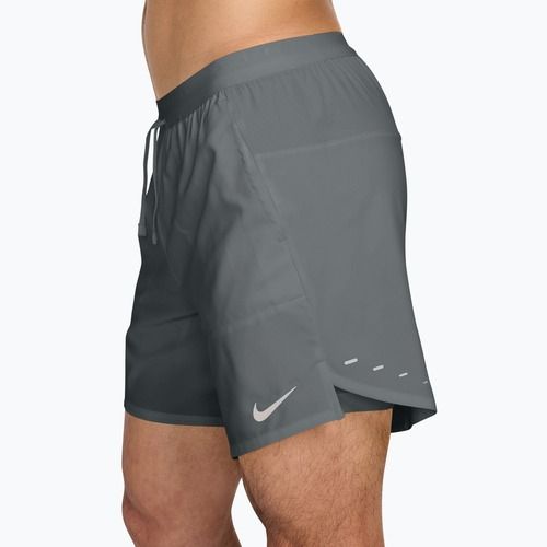 Férfi futóshort Nike Stride Dri-Fit 2in1 7" smoke grey