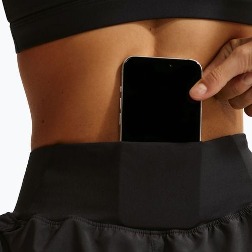 Női futóshort Nike Tempo Swoosh Dri-Fit Mid-Rise Brief-Lined black/white